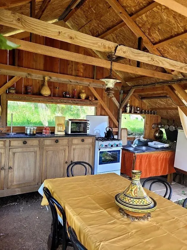 豪华帐篷 Tente-Cabane En Quercy Planioles 法国